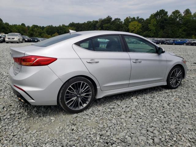 KMHD04LB3HU362703 - 2017 HYUNDAI ELANTRA SPORT SILVER photo 3