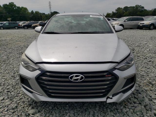 KMHD04LB3HU362703 - 2017 HYUNDAI ELANTRA SPORT SILVER photo 5