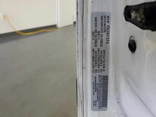 ZFBHRFAB6K6N63116 - 2019 RAM PROMASTER CITY თეთრი ფოტო 14