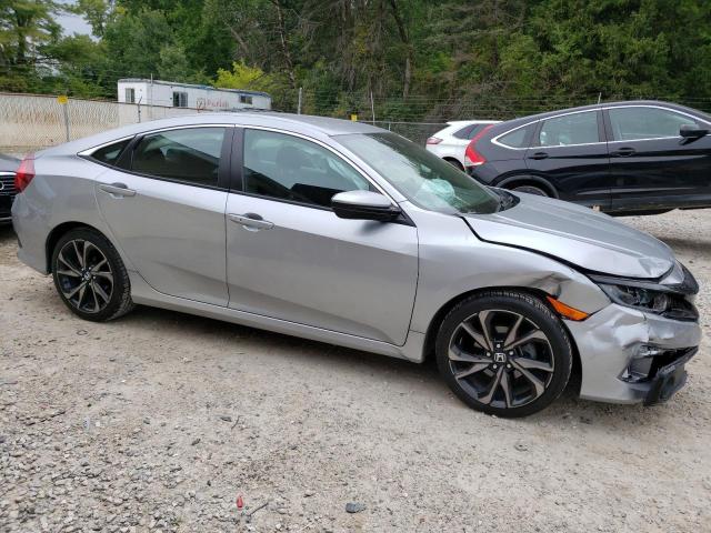 2HGFC2F84LH535585 - 2020 HONDA CIVIC SPORT 银色 照片 4