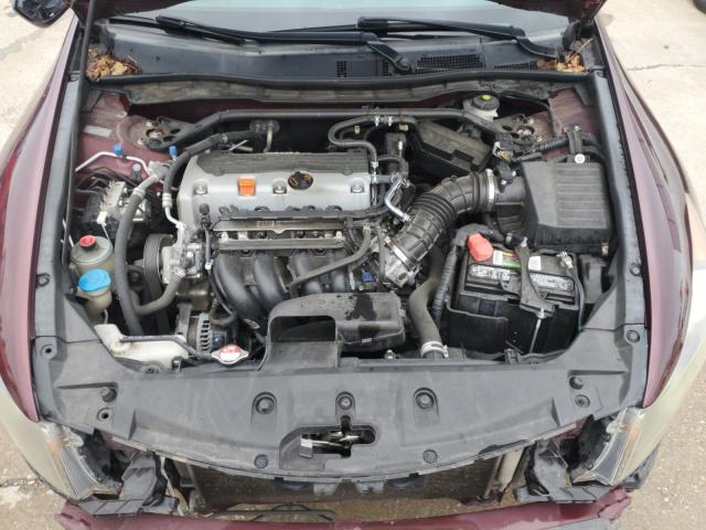 1HGCP2F7XCA177275 - 2012 HONDA ACCORD EX BURGUNDY photo 11