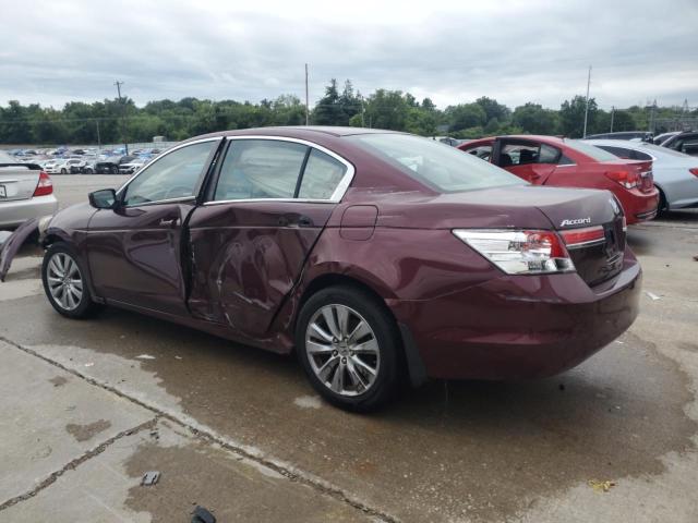 1HGCP2F7XCA177275 - 2012 HONDA ACCORD EX BURGUNDY photo 2