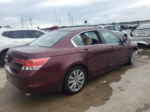 1HGCP2F7XCA177275 - 2012 HONDA ACCORD EX BURGUNDY photo 3