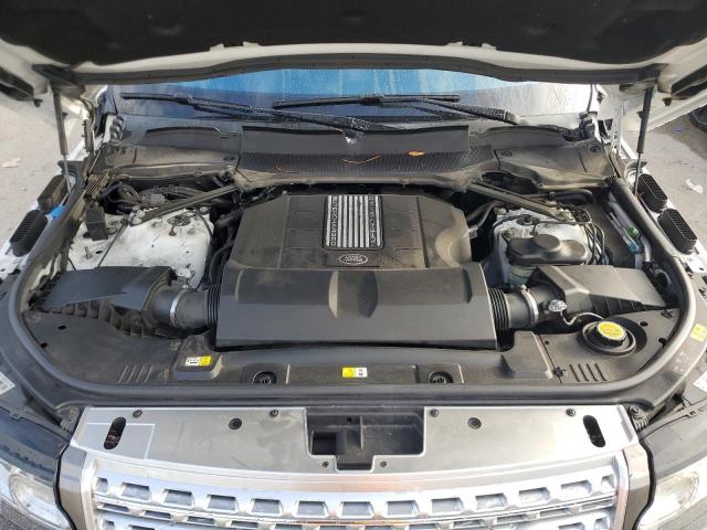 SALGV5FE4HA361312 - 2017 LAND ROVER RANGE ROVE AUTOBIOGRAPHY WHITE photo 12