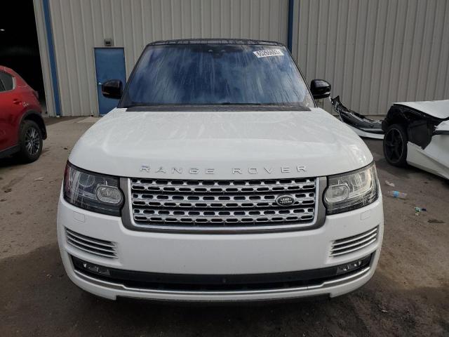 SALGV5FE4HA361312 - 2017 LAND ROVER RANGE ROVE AUTOBIOGRAPHY WHITE photo 5