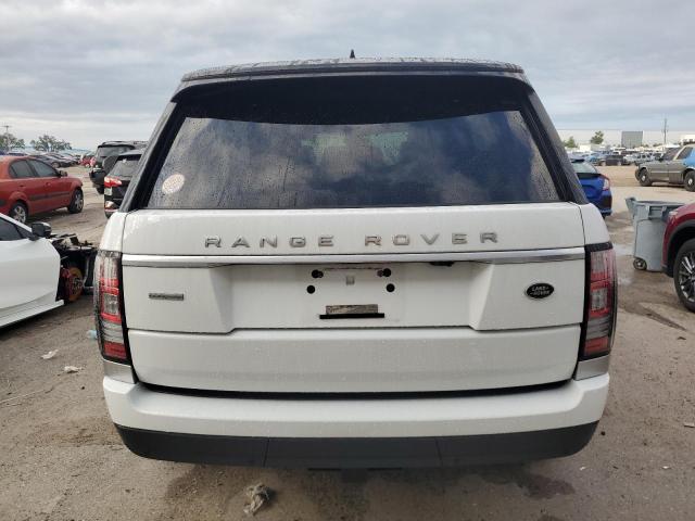SALGV5FE4HA361312 - 2017 LAND ROVER RANGE ROVE AUTOBIOGRAPHY WHITE photo 6