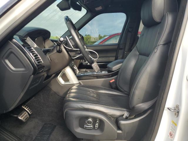 SALGV5FE4HA361312 - 2017 LAND ROVER RANGE ROVE AUTOBIOGRAPHY WHITE photo 7