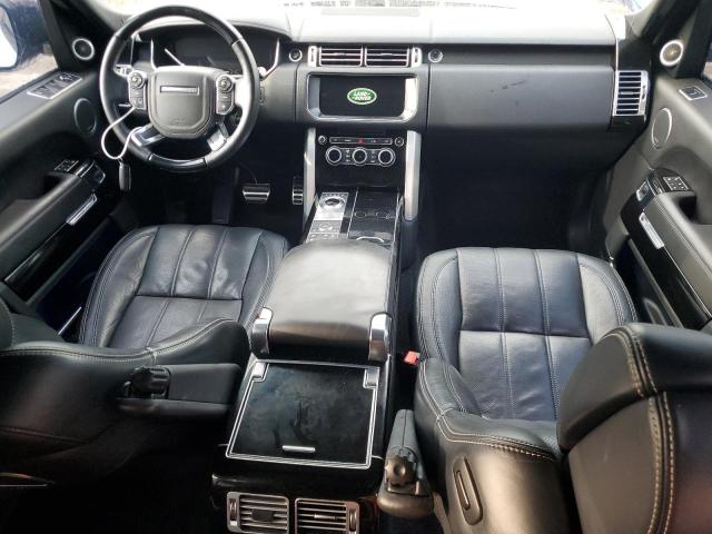 SALGV5FE4HA361312 - 2017 LAND ROVER RANGE ROVE AUTOBIOGRAPHY WHITE photo 8