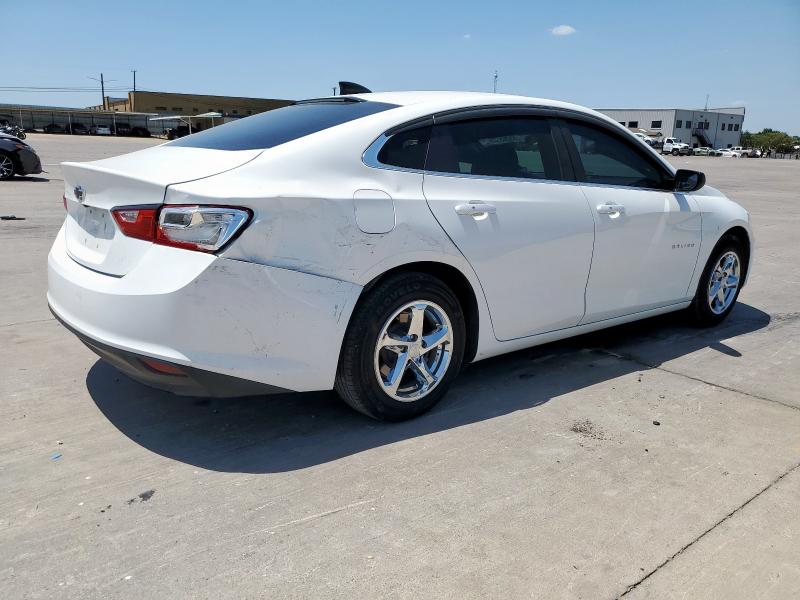 1G1ZB5STXJF215642 - 2018 CHEVROLET MALIBU LS Biały zdjęcie 3