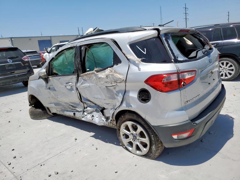 MAJ3P1TE8JC199777 - 2018 FORD ECOSPORT SE ვერცხლისფერი ფოტო 2