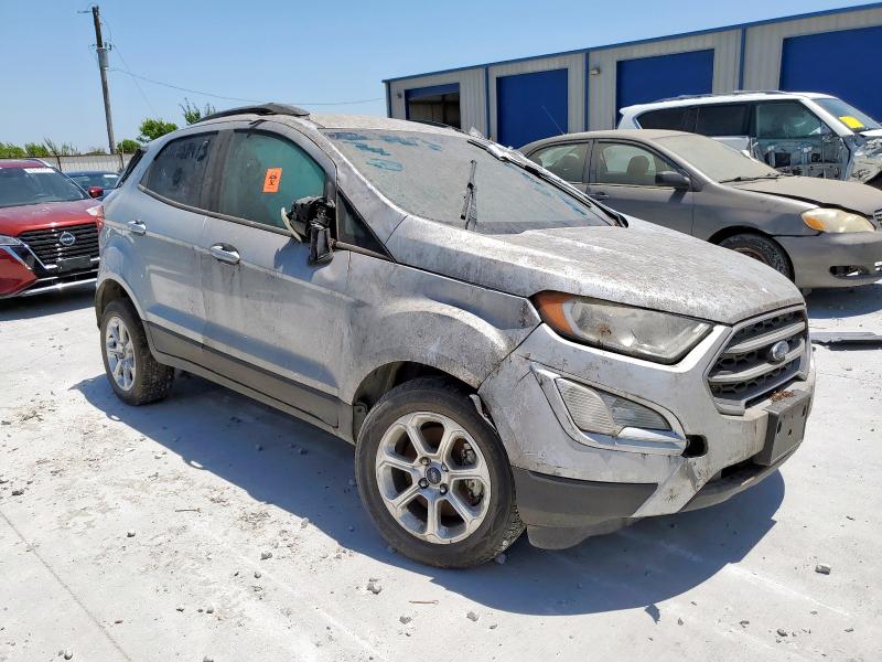 MAJ3P1TE8JC199777 - 2018 FORD ECOSPORT SE ვერცხლისფერი ფოტო 4