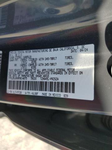 3TMLB5JNXRM014075 - 2024 TOYOTA TACOMA DOUBLE CAB Сұр фото 12