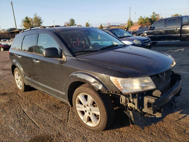 3D4PG9FV3AT227367 - 2010 DODGE JOURNEY R/T BLACK photo 1