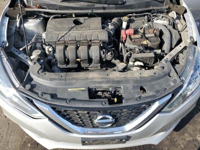 3N1AB7AP3KY309783 - 2019 NISSAN SENTRA S Күміс фото 11