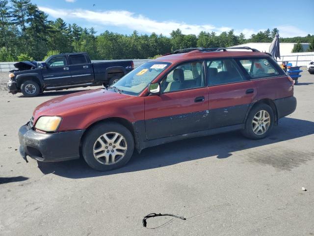 4S3BH675747642959 - 2004 SUBARU LEGACY OUTBACK AWP 勃艮第红 照片 1