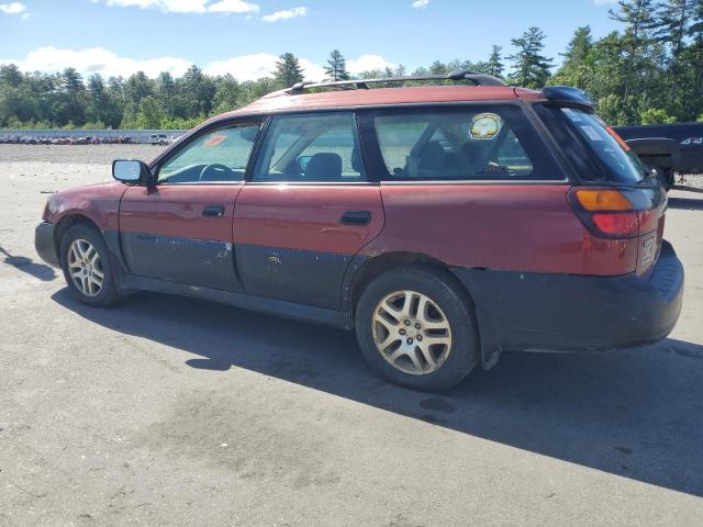 4S3BH675747642959 - 2004 SUBARU LEGACY OUTBACK AWP 勃艮第红 照片 2