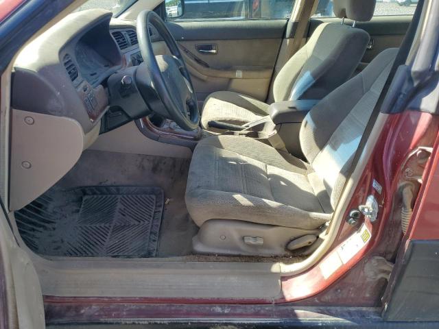 4S3BH675747642959 - 2004 SUBARU LEGACY OUTBACK AWP 勃艮第红 照片 7
