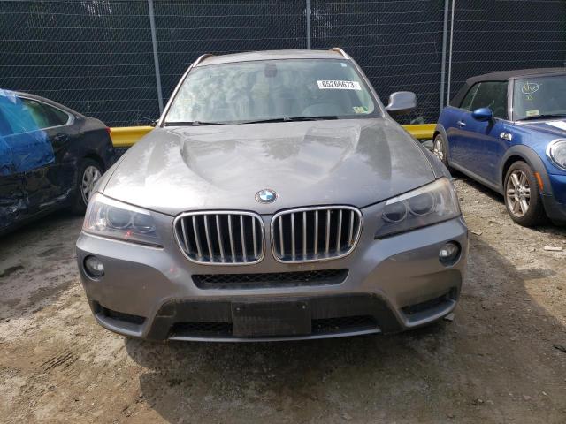 5UXWX5C50BL711790 - 2011 BMW X3 XDRIVE28I CHARCOAL photo 5