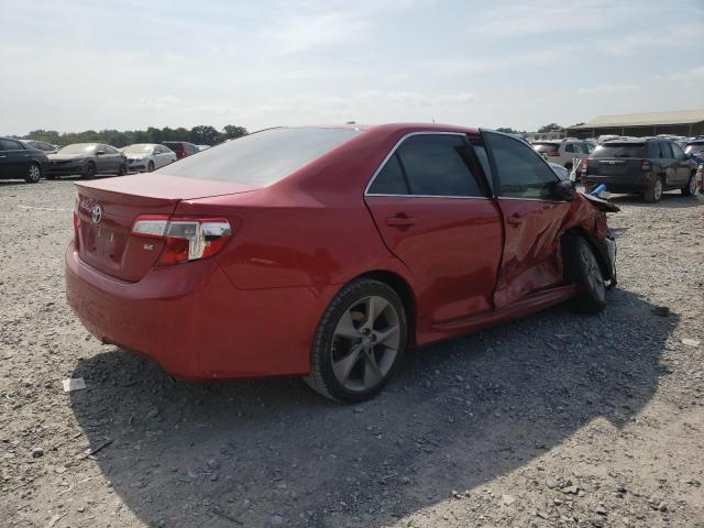 4T1BF1FK9EU781344 - 2014 TOYOTA CAMRY L RED photo 3