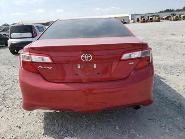 4T1BF1FK9EU781344 - 2014 TOYOTA CAMRY L RED photo 6