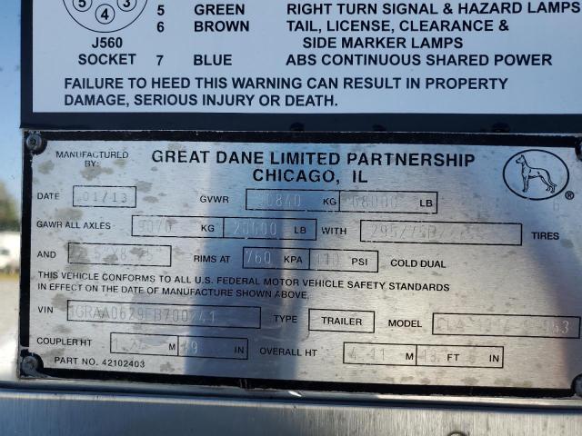 1GRAA0629EB700241 - 2014 UTILIMASTER TRAILER WHITE photo 10