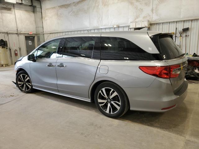 5FNRL6H98KB112053 - 2019 HONDA ODYSSEY ELITE SILVER photo 2