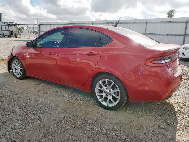 1C3CDFBA1DD324121 - 2013 DODGE DART SXT Կարմիր լուսանկար 2