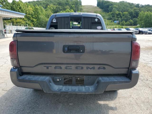 5TFAX5GNXLX185717 - 2020 TOYOTA TACOMA DOUBLE CAB GRAY photo 6