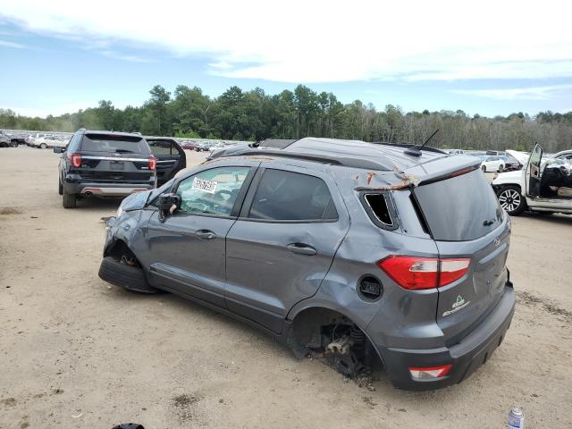 MAJ3P1TE3JC186211 - 2018 FORD ECOSPORT SE GRAY photo 2