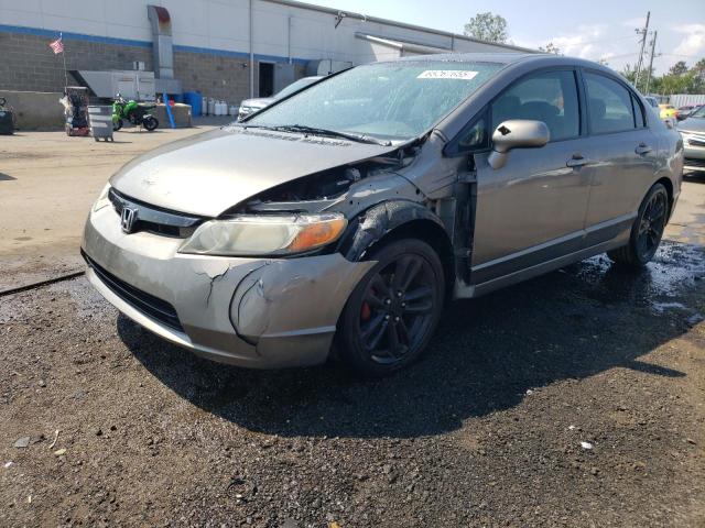 1HGFA15978L044285 - 2008 HONDA CIVIC EXL GRAY photo 1