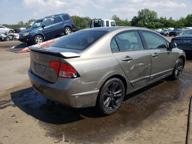 1HGFA15978L044285 - 2008 HONDA CIVIC EXL GRAY photo 3
