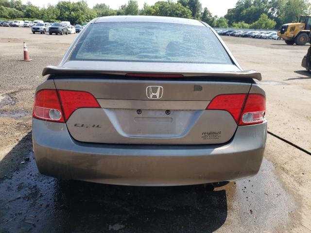 1HGFA15978L044285 - 2008 HONDA CIVIC EXL GRAY photo 6