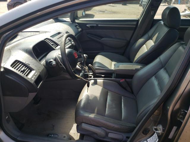 1HGFA15978L044285 - 2008 HONDA CIVIC EXL GRAY photo 7