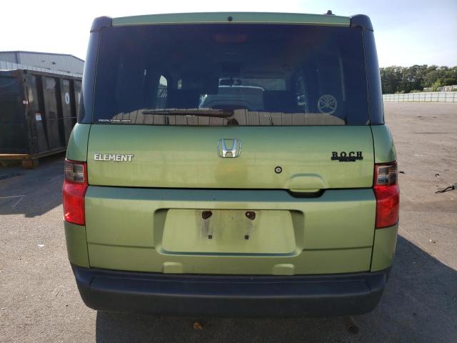 5J6YH28757L007067 - 2007 HONDA ELEMENT EX GREEN photo 6