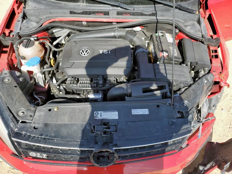 3VW4T7AJ5HM337813 - 2017 VOLKSWAGEN JETTA GLI RED photo 11