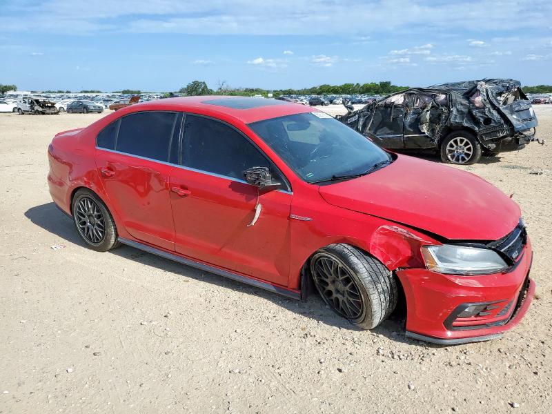 3VW4T7AJ5HM337813 - 2017 VOLKSWAGEN JETTA GLI RED photo 4