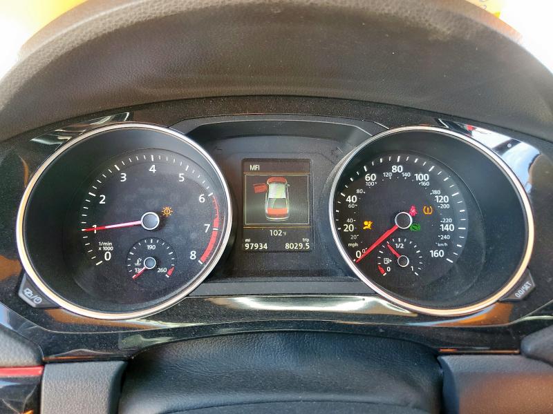 3VW4T7AJ5HM337813 - 2017 VOLKSWAGEN JETTA GLI RED photo 9