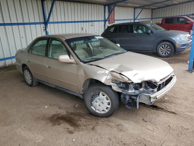 3HGCG56412G700996 - 2002 HONDA ACCORD LX Dorado foto 4