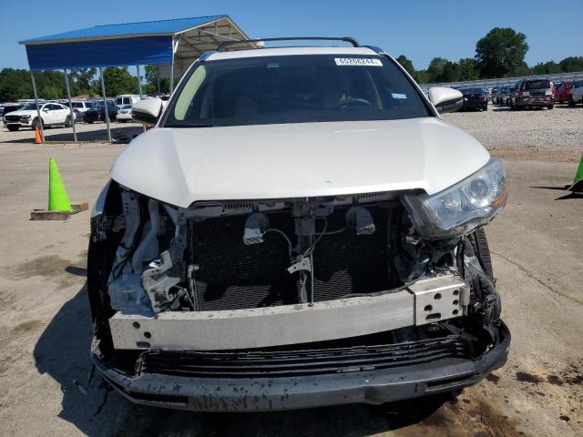 5TDKKRFH1GS137248 - 2016 TOYOTA HIGHLANDER XLE WHITE photo 5