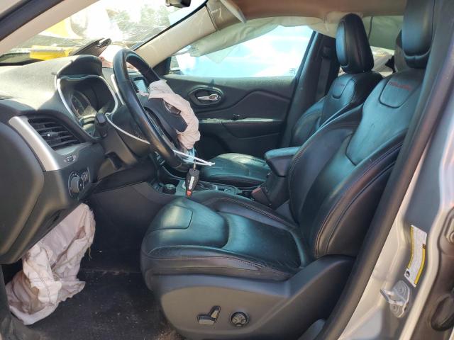 1C4PJMBS6GW223278 - 2016 JEEP CHEROKEE TRAILHAWK SILVER photo 7