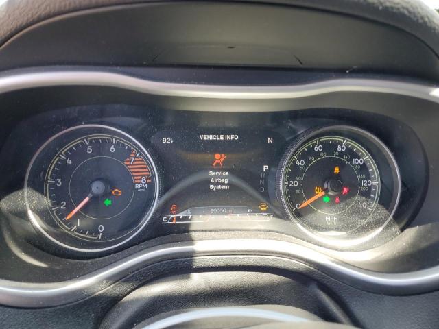 1C4PJMBS6GW223278 - 2016 JEEP CHEROKEE TRAILHAWK SILVER photo 9