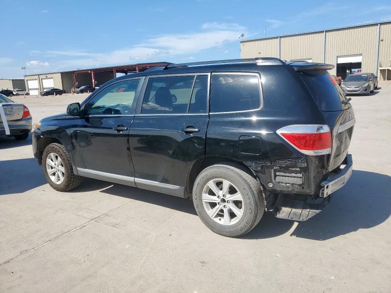 5TDZK3EH6DS092543 - 2013 TOYOTA HIGHLANDER BASE Қара фото 2