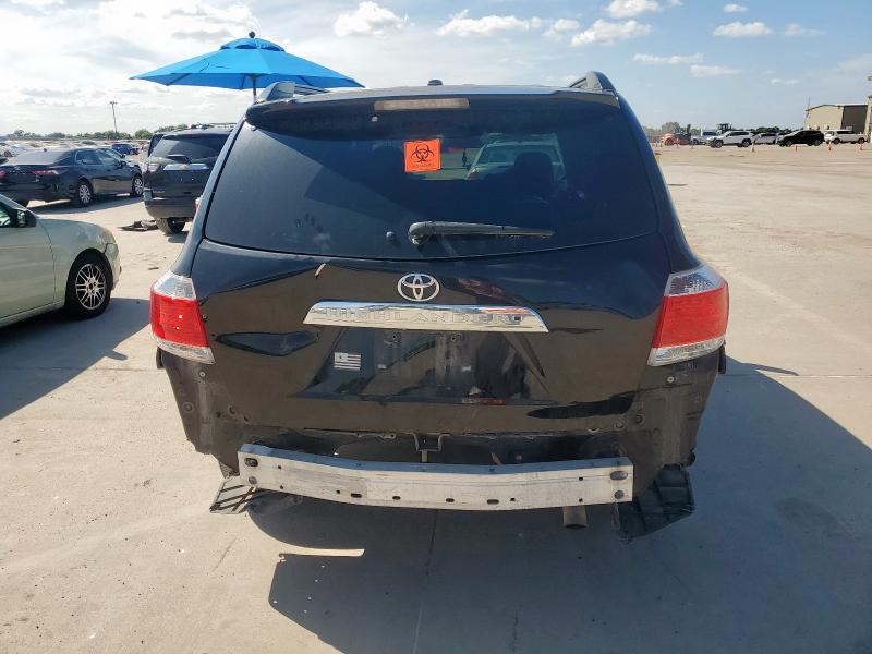 5TDZK3EH6DS092543 - 2013 TOYOTA HIGHLANDER BASE Қара фото 6