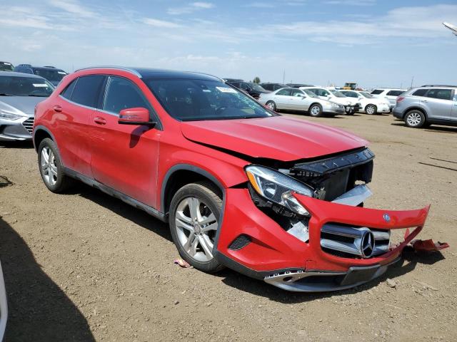 WDCTG4GB3GJ234512 - 2016 MERCEDES-BENZ GLA 250 4MATIC RED photo 4