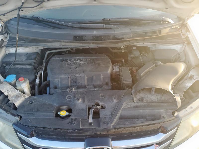 5FNRL5H61FB106018 - 2015 HONDA ODYSSEY EXL WHITE photo 12