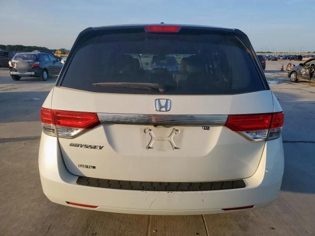 5FNRL5H61FB106018 - 2015 HONDA ODYSSEY EXL WHITE photo 6