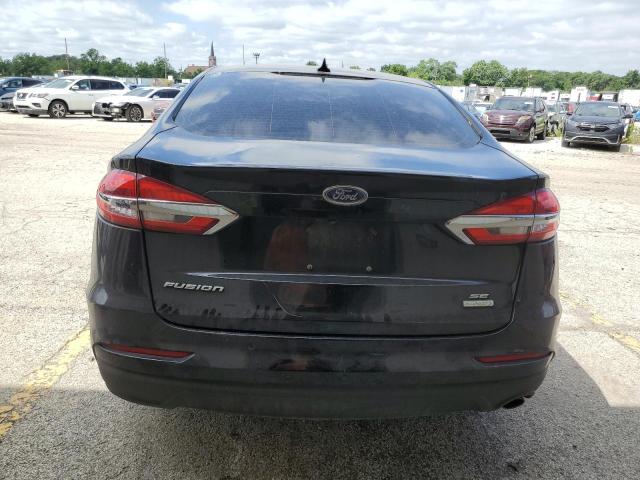 3FA6P0HD6LR250771 - 2020 FORD FUSION SE BLACK photo 6