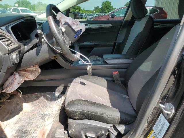 3FA6P0HD6LR250771 - 2020 FORD FUSION SE BLACK photo 7