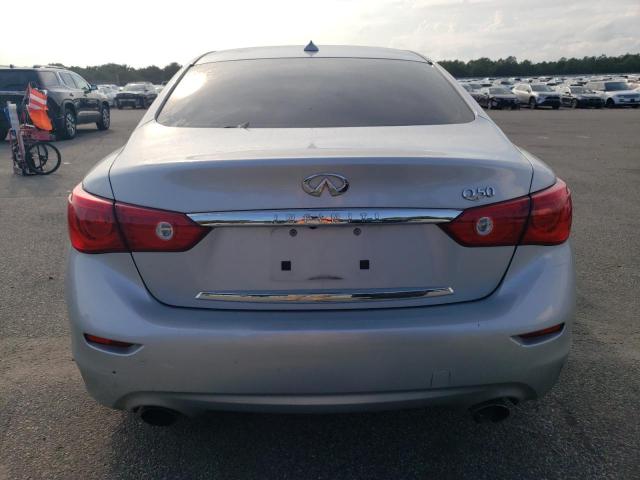 JN1BV7AP5EM679880 - 2014 INFINITI Q50 BASE SILVER photo 6