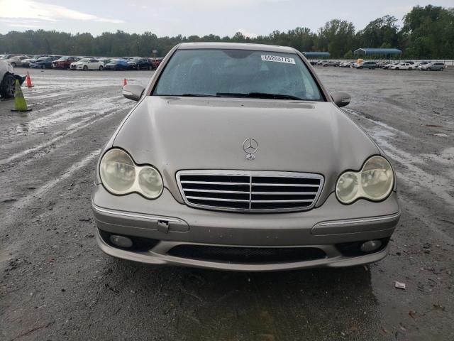 WDBRF52H47F892166 - 2007 MERCEDES-BENZ C 230 SILVER photo 5